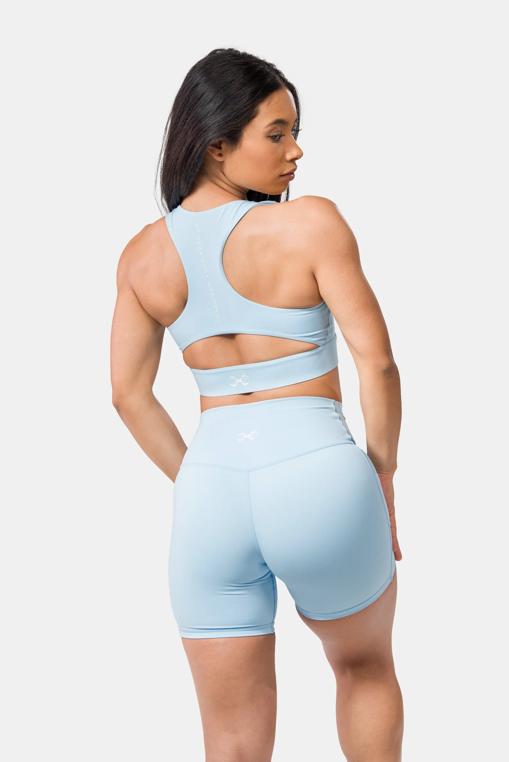 Aurora Coral Bike Shorts - Image 5
