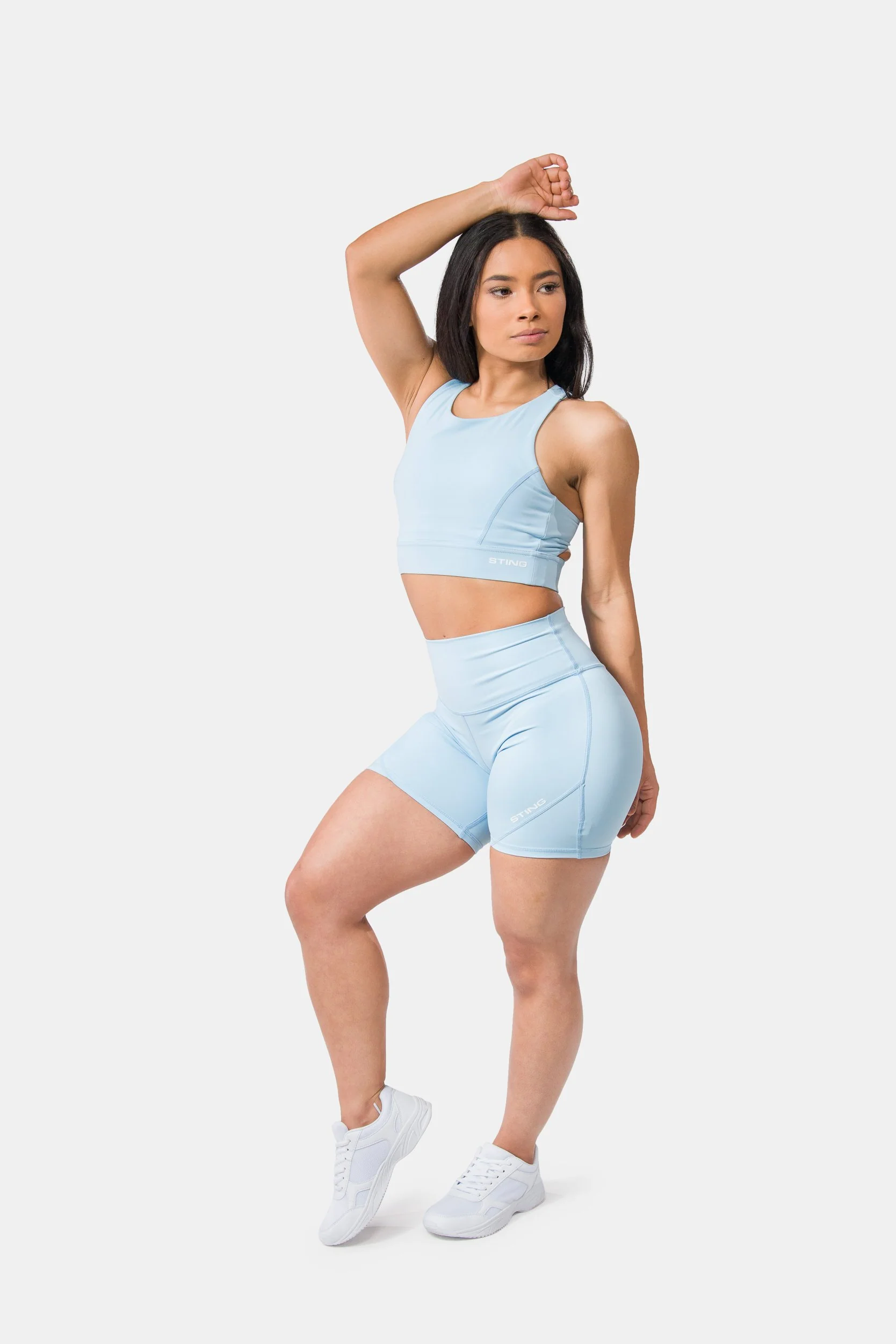 Aurora Coral Bike Shorts - Image 6
