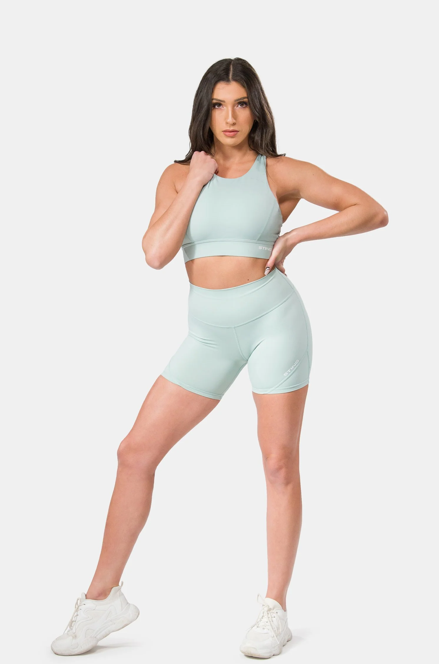 Aurora Coral Bike Shorts - Image 6