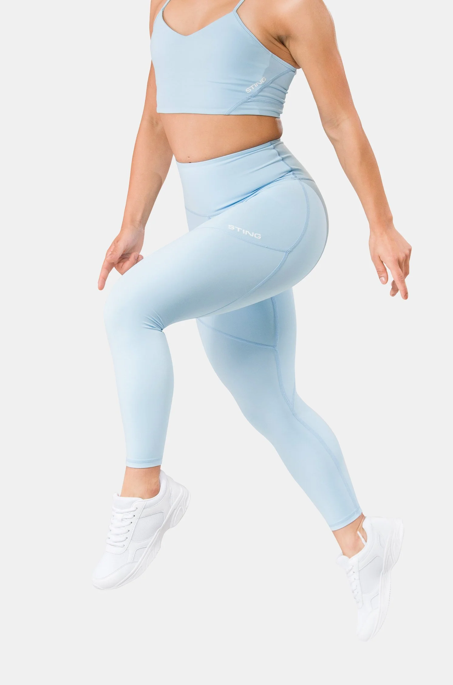 Aurora Coral Leggings - Image 4