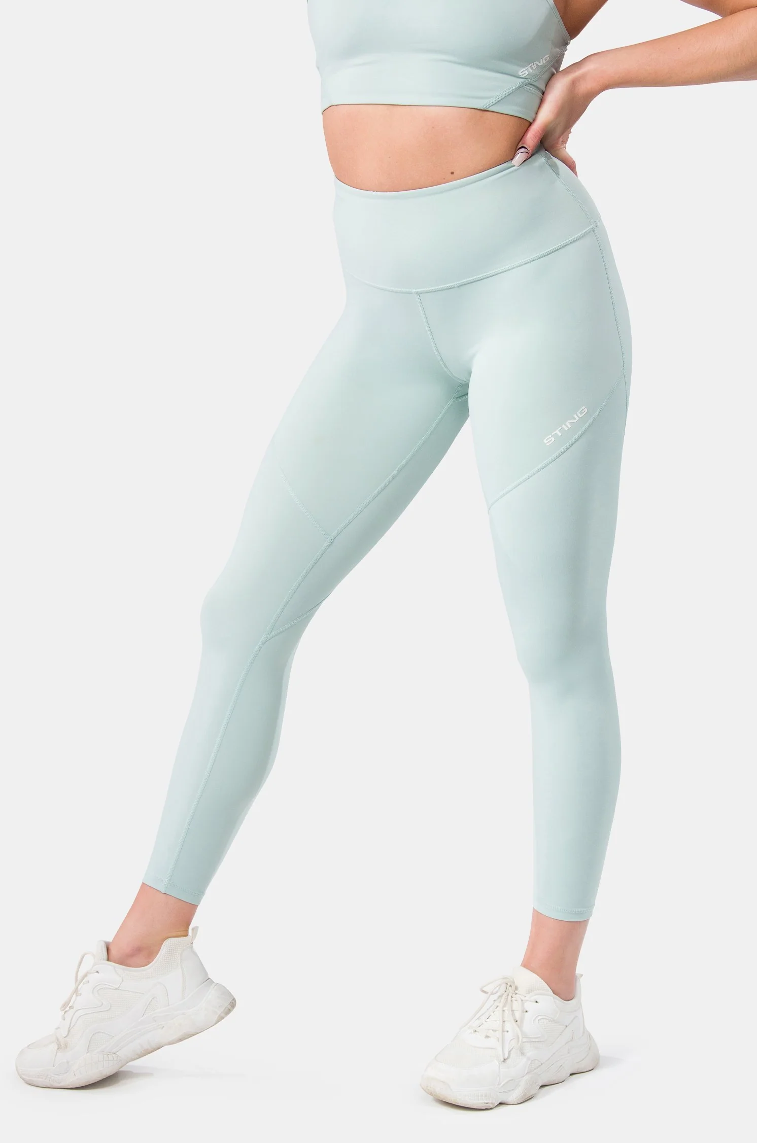 Aurora Coral Leggings - Image 3