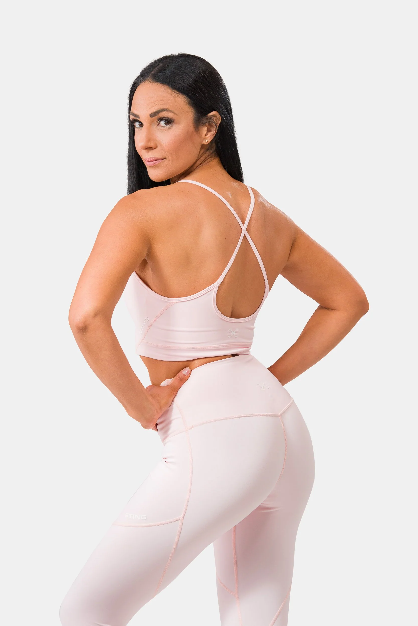 Aurora Coral Leggings - Image 2