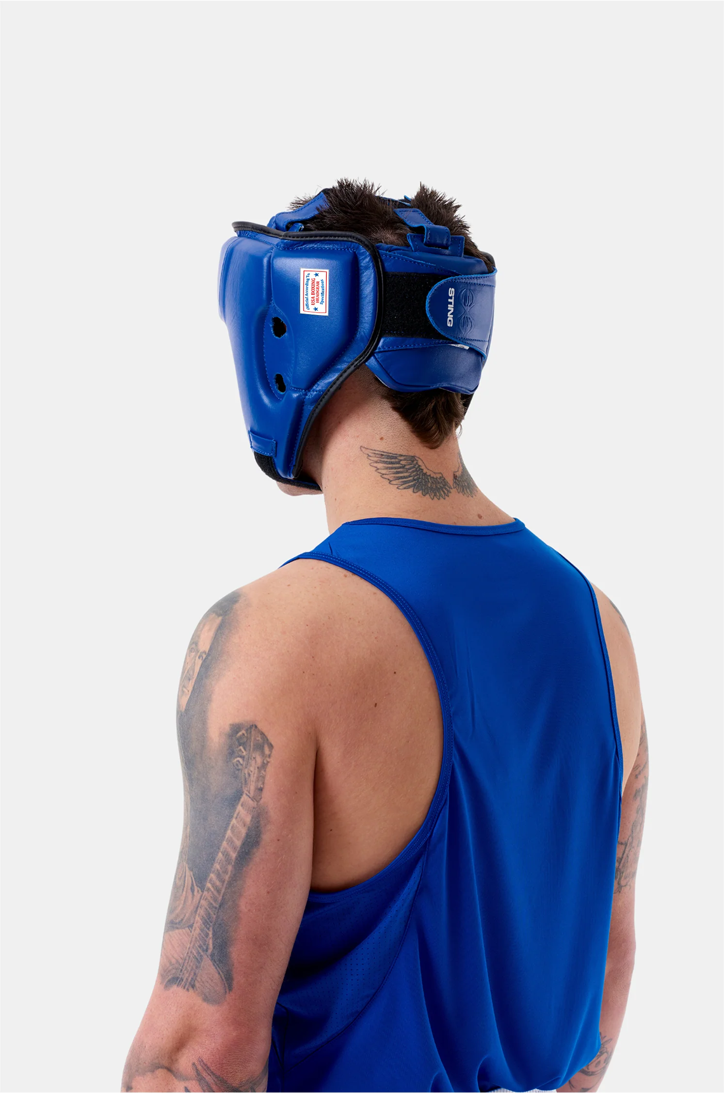 USA Boxing Approved Open Face Head Guard - Image 5