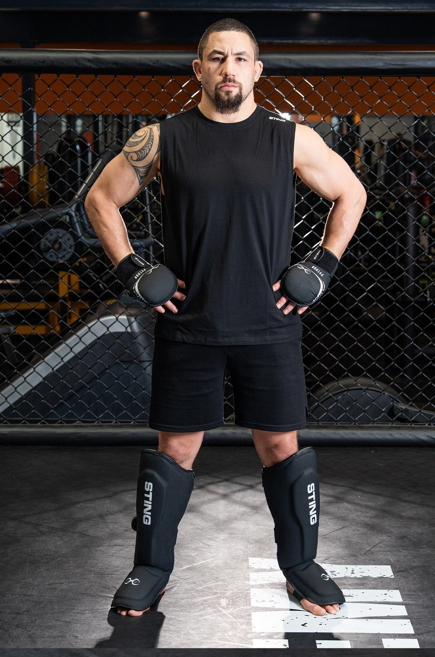 Python MMA Shin & Foot Protector - Image 9