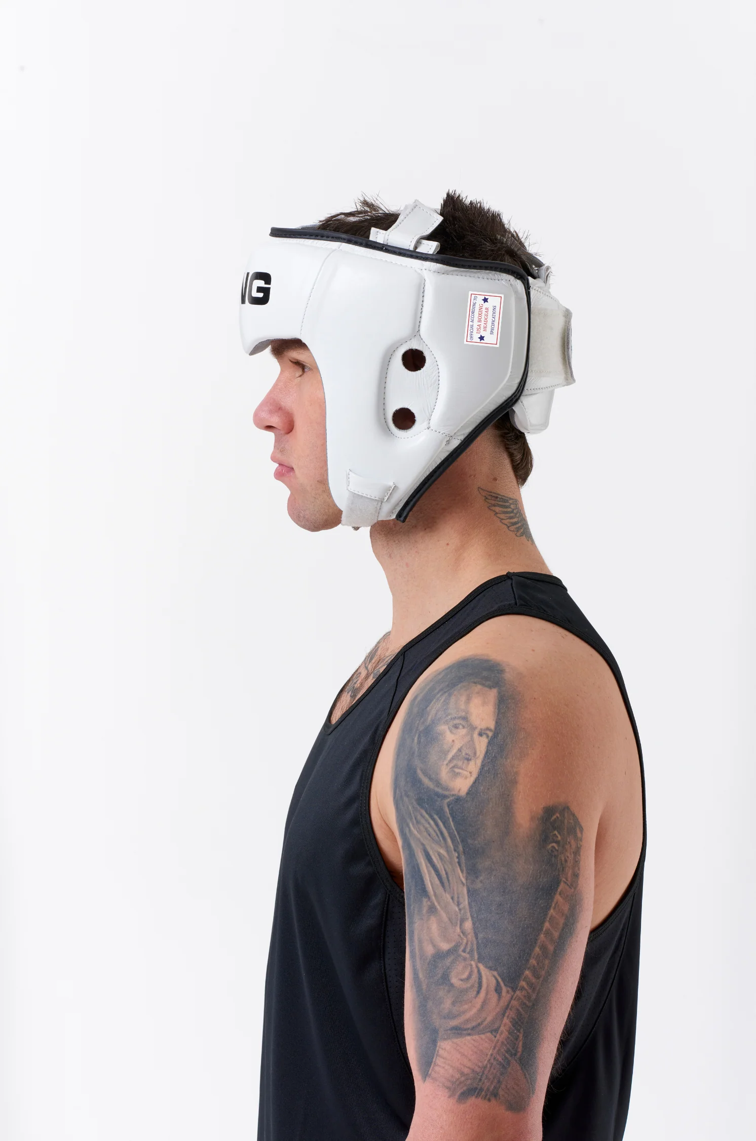 USA Boxing Approved Open Face Head Guard - Image 4