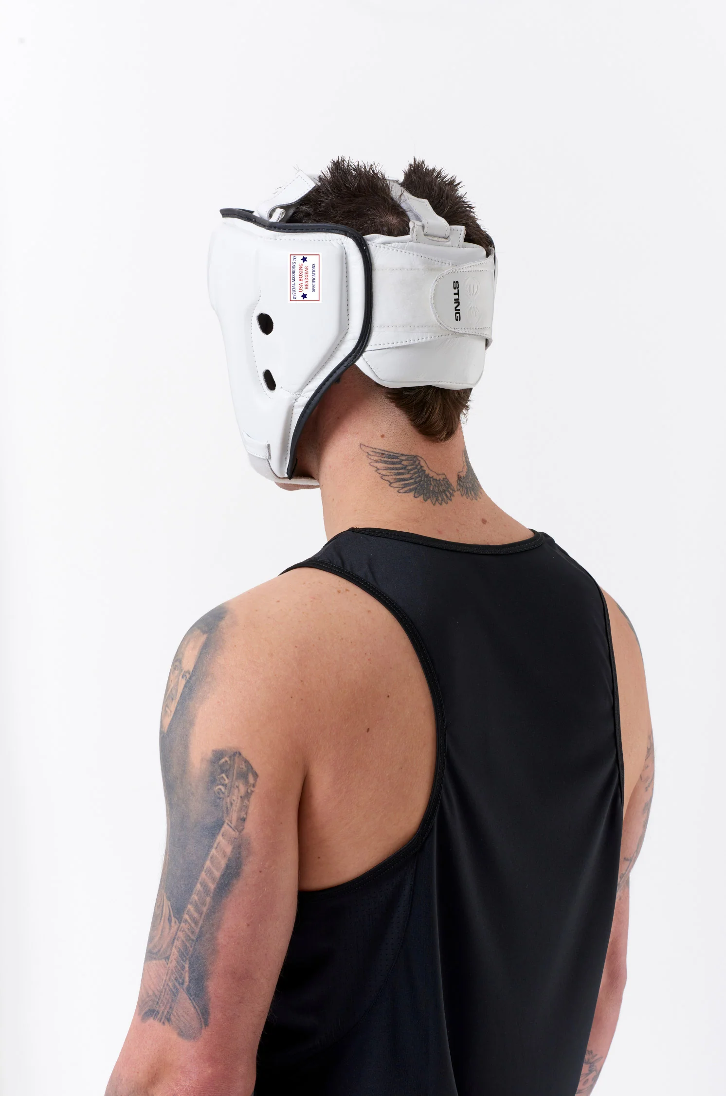 USA Boxing Approved Open Face Head Guard - Image 5